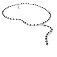 Necklace charms base with Swarovski