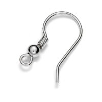 silver earring hooks