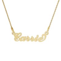 GOLD CHAIN WITH NAME