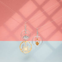  silver hoop earrings