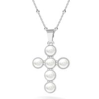 cross pendant base for pearls