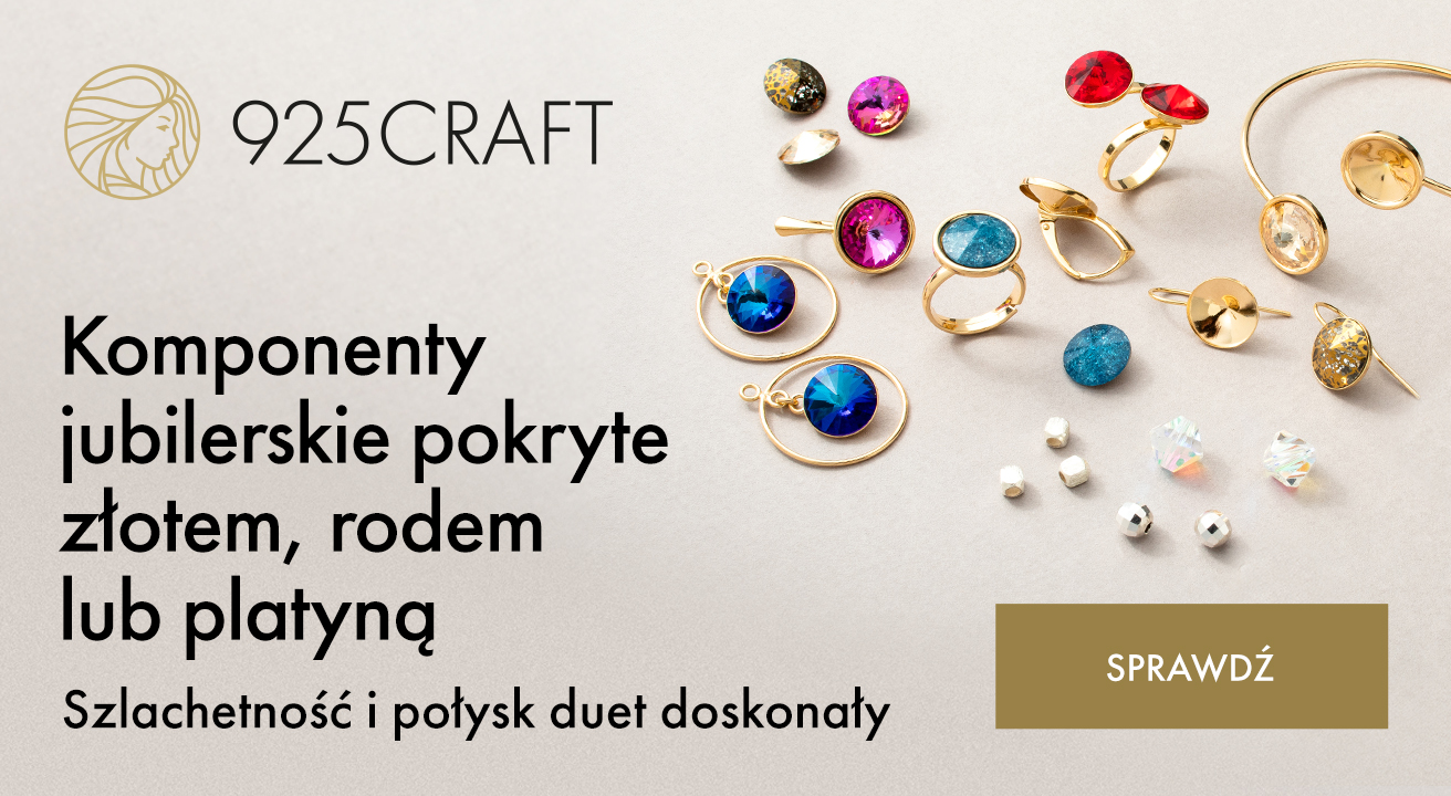 Półfabrykaty do tworzenia biżuterii