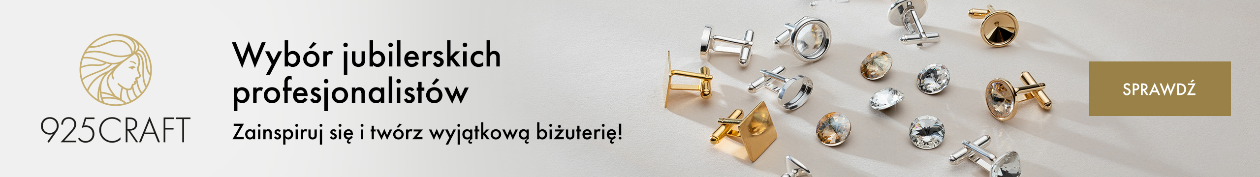 Półfabrykaty do tworzenia biżuterii