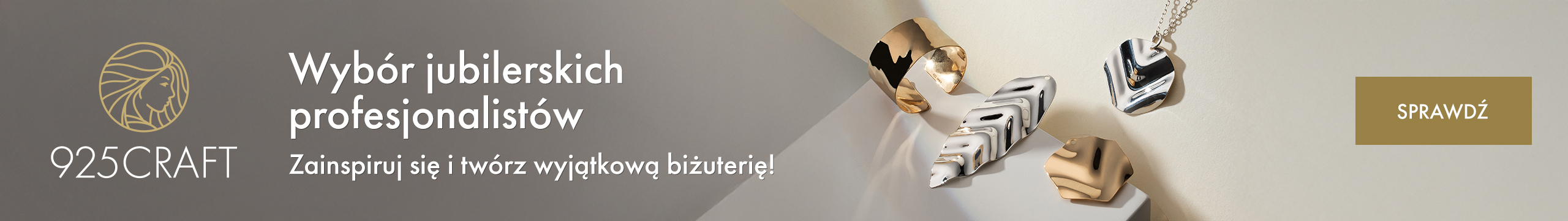 Srebrne półfabrykaty do tworzenia biżuterii