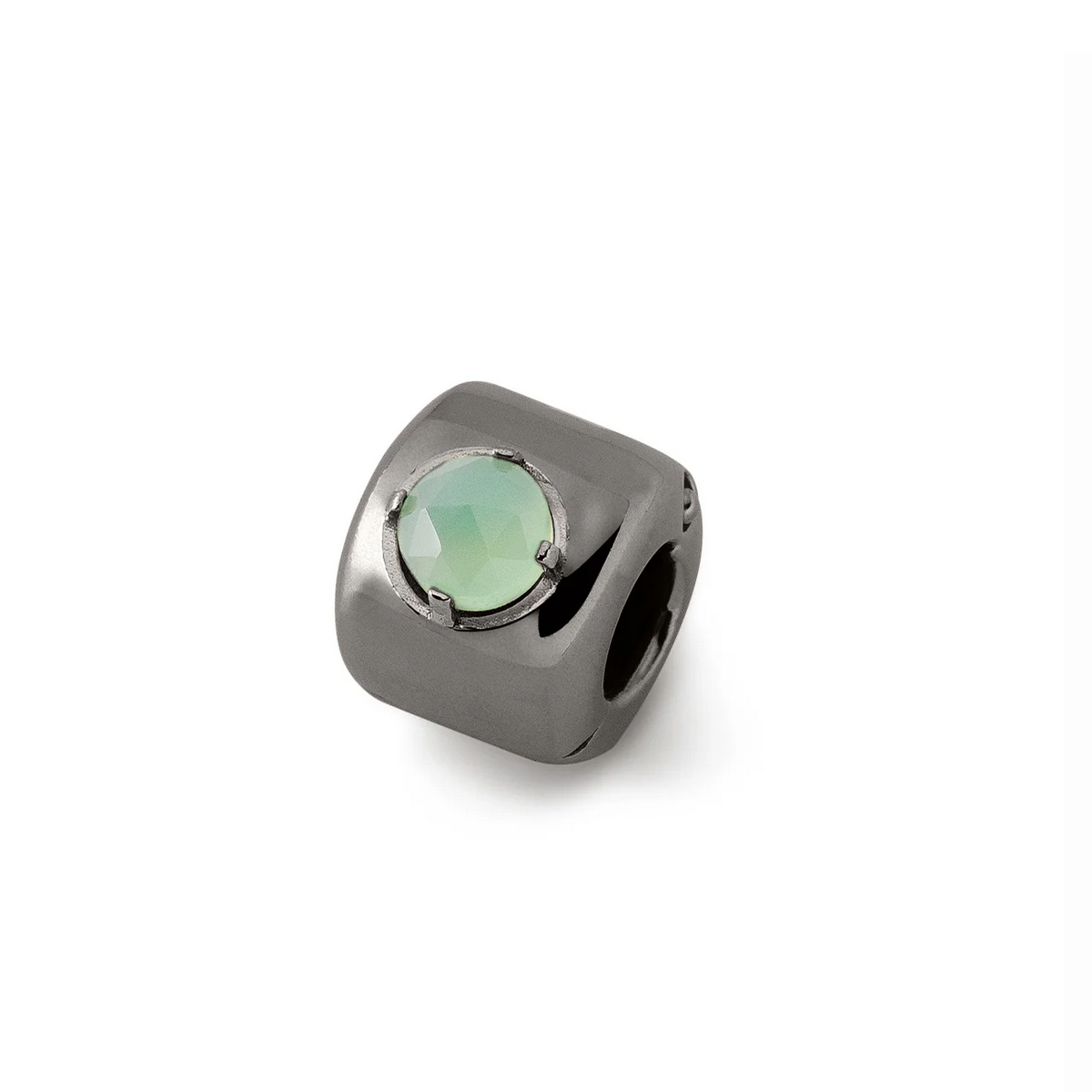 Charms srebrny z agatem