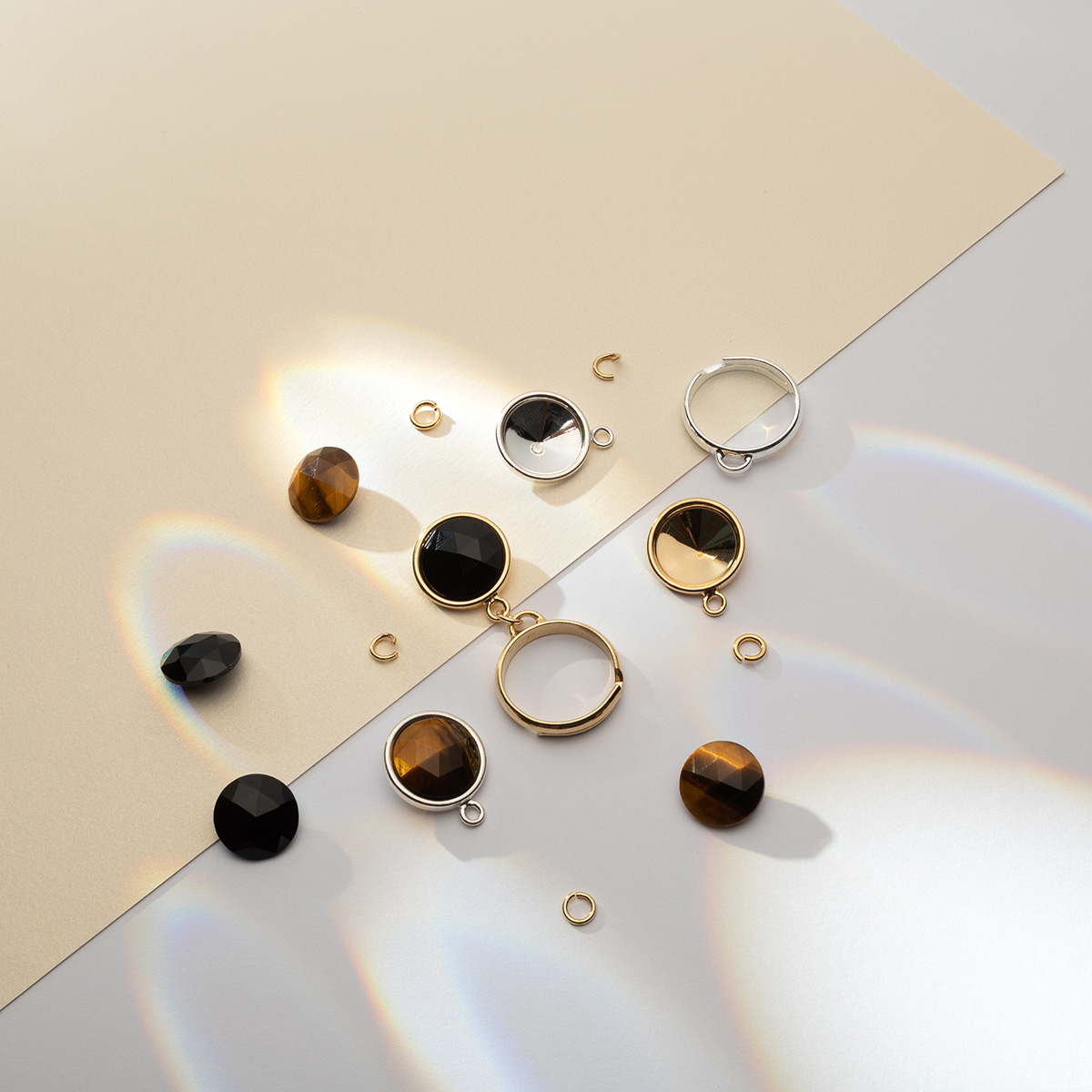 Czarny spinel rivoli