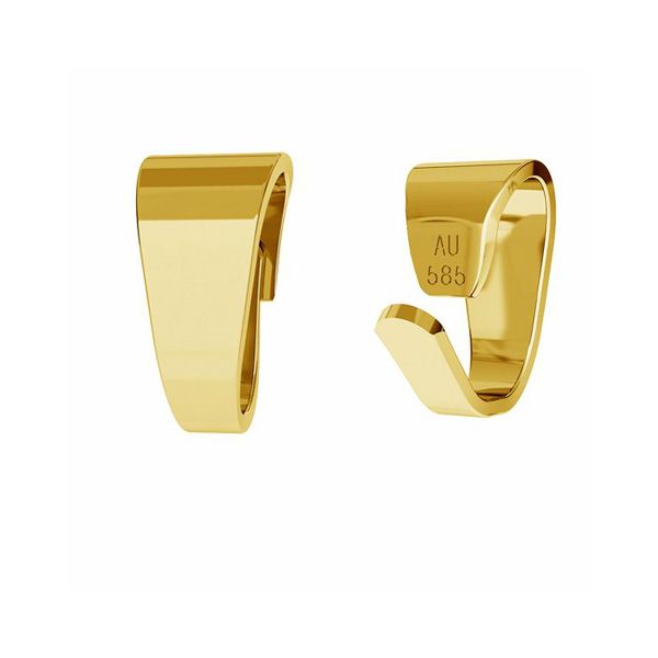 złote krawatki do naszyjników