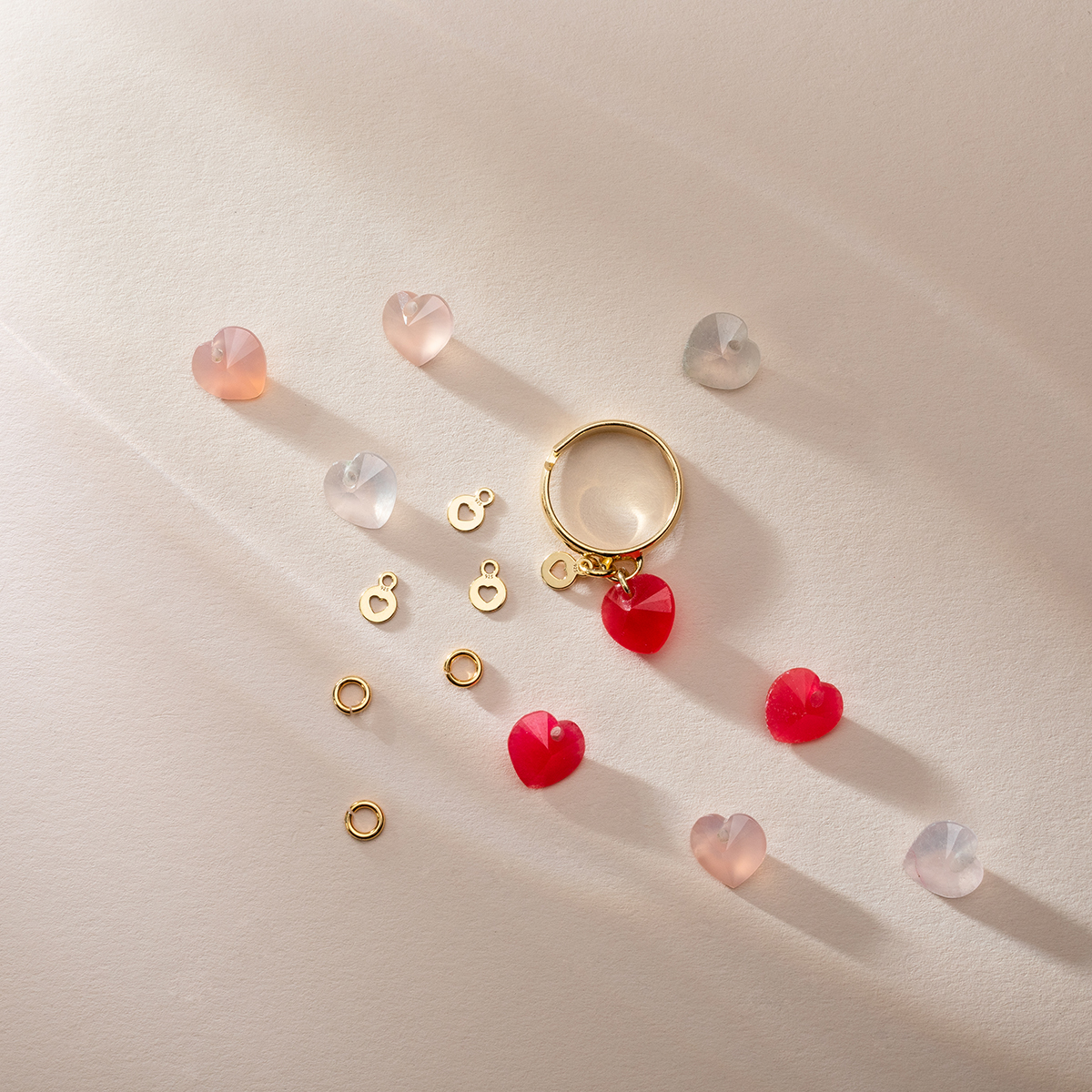 złote serce zawieszka