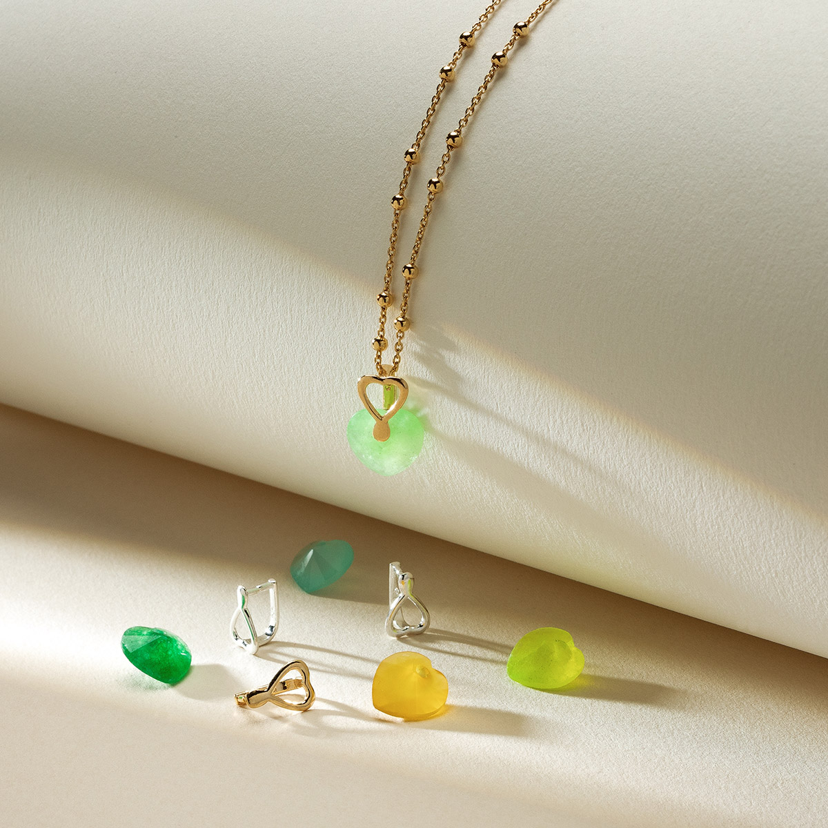 łańcuszek serduszko