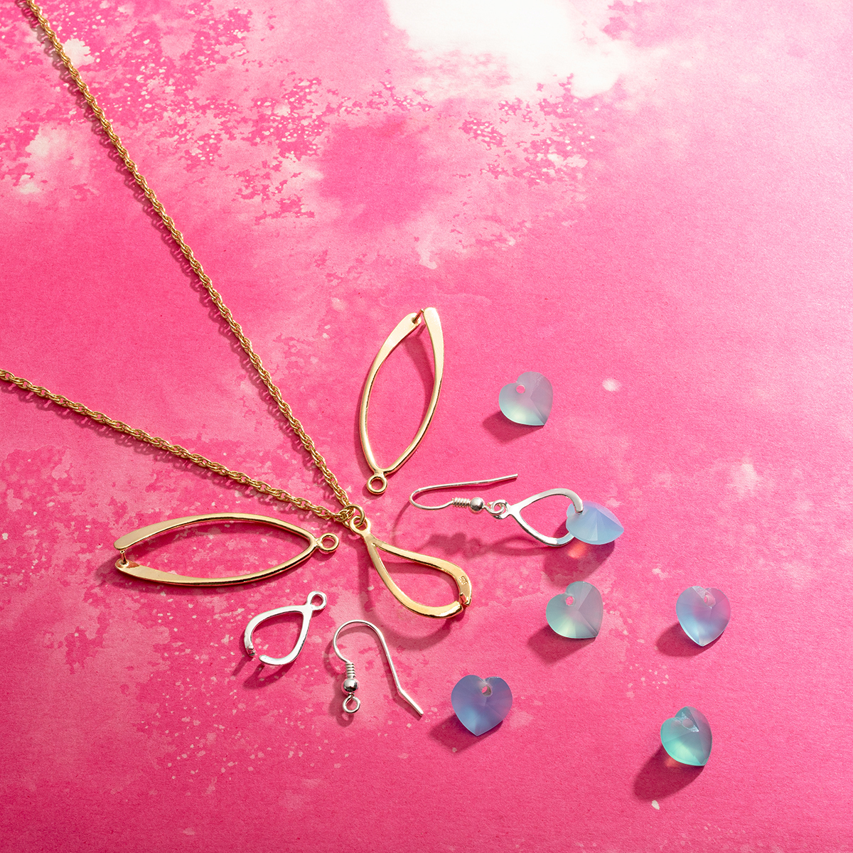 naszyjnik złoty serce 585