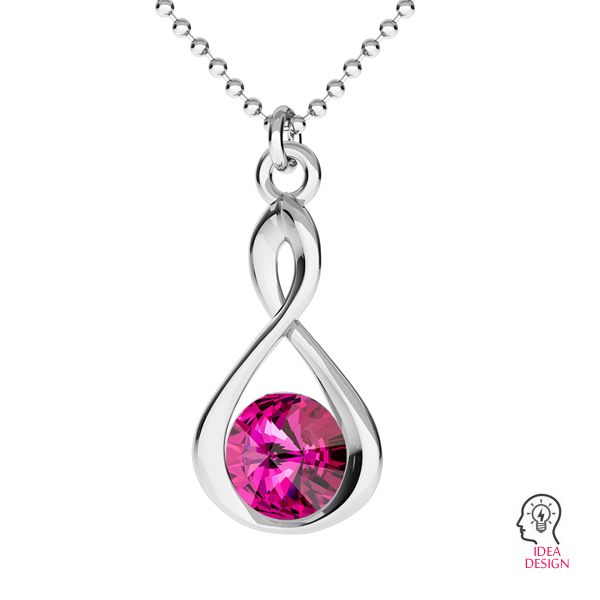 wisiorek ze znakiem nieskończoności