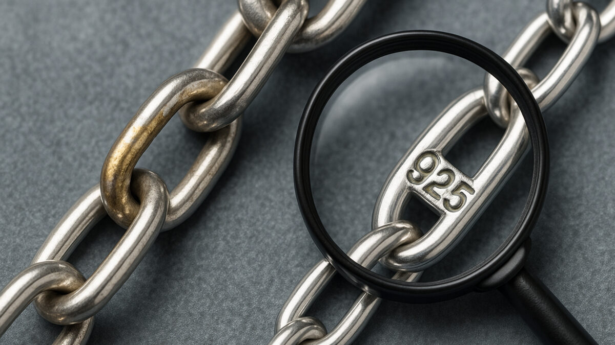 sprawdzenie autentyczności srebra