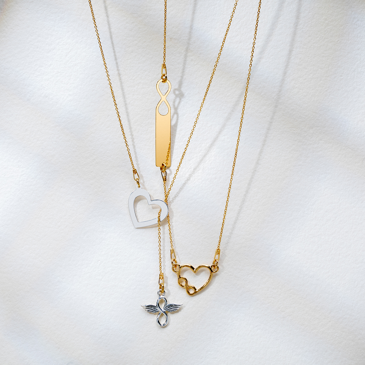 zawieszka serce nieskończoności