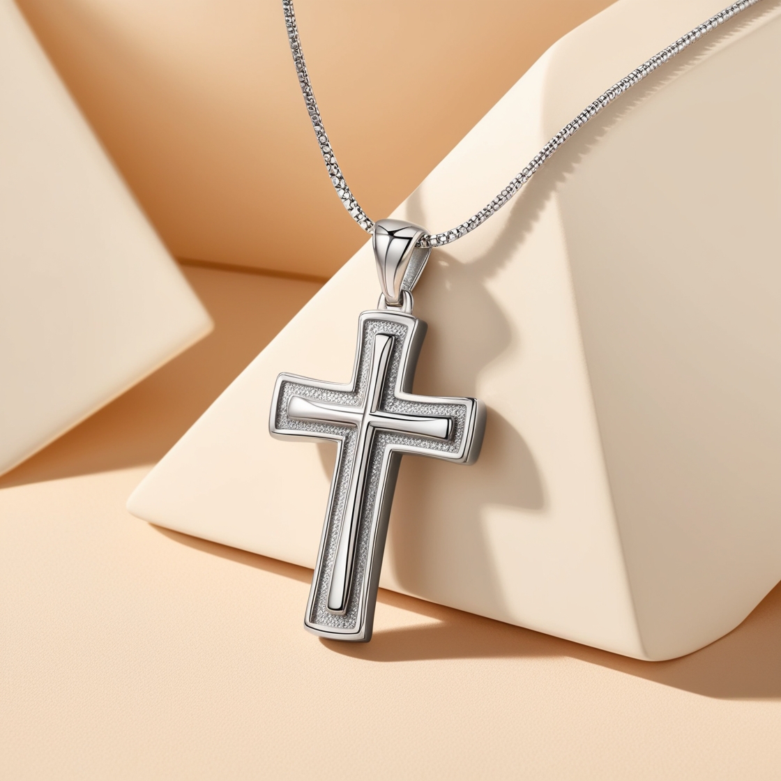 zawieszka krzyżyk męski